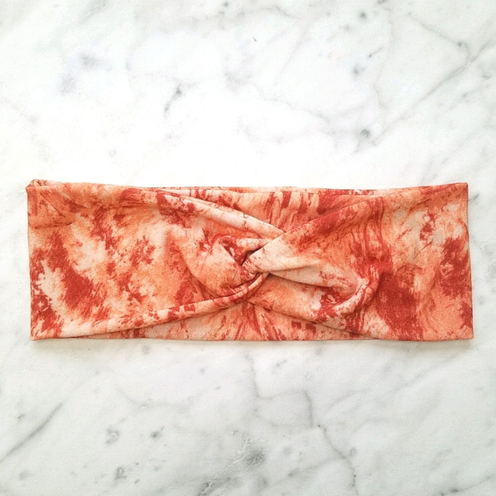 Terracotta Color Knotted Headband